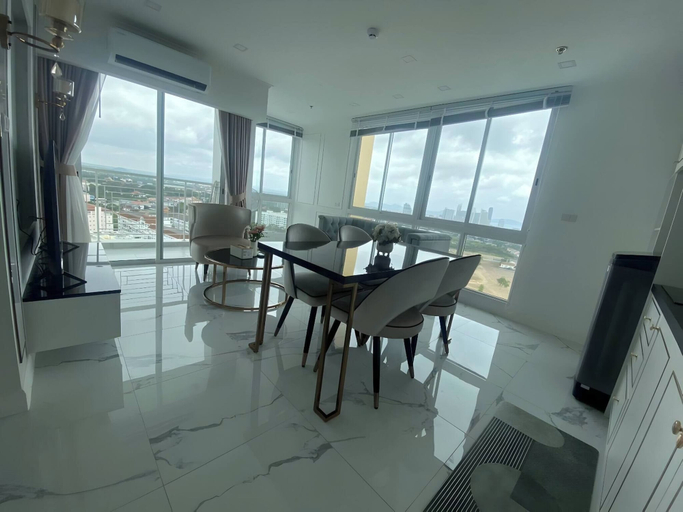 Living area 2, 2 Bed Room Sea View Great Place 2, Pattaya