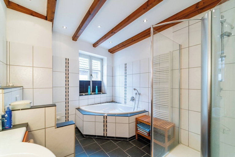 Bathroom 3, Ferienhaus Niederrhein Kalkar - Traumhaus in Klein am Niederrhein, Kleve