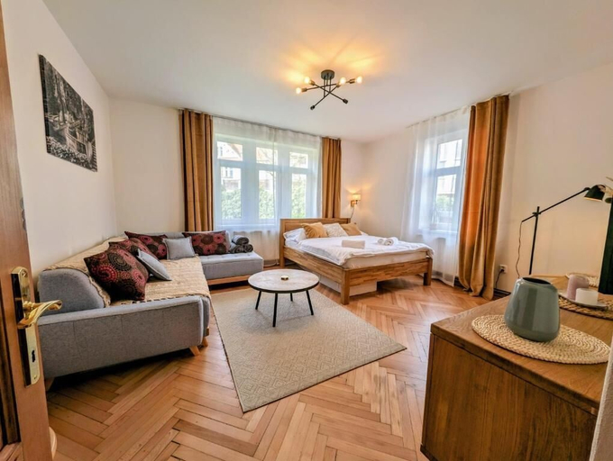 Bedroom 3, Apartments Masaryk, Český Krumlov