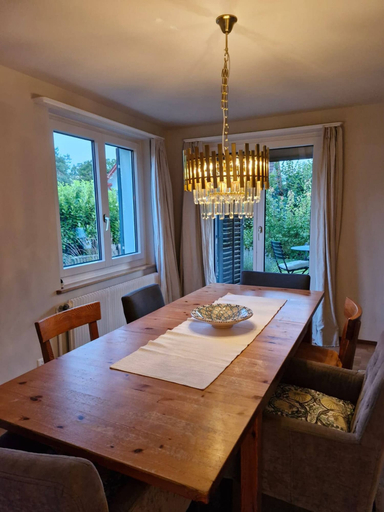 Dining room 3, Charming Family House in Herrliberg With Garden Views, Meilen