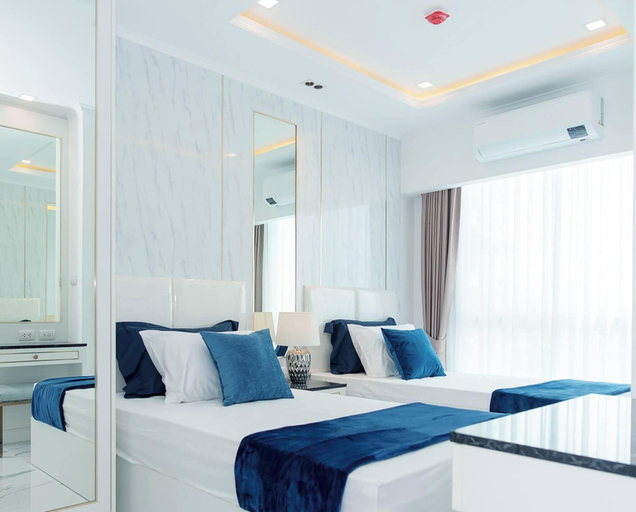 Room 2, Sea View 2 Bed Room Luxury Stay Near The Beach, Pattaya
