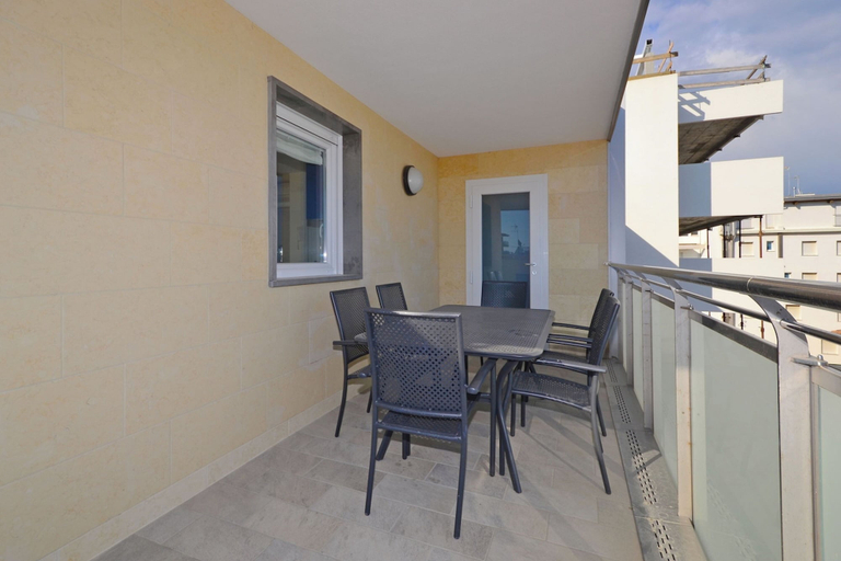 Balcony, Penthouse With Rooftop Terrace and sea Views, Udine