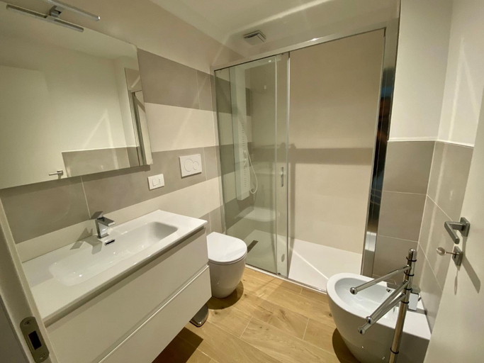 Bathroom, Bright Flat With Spacious Terrace Near the sea, Venezia