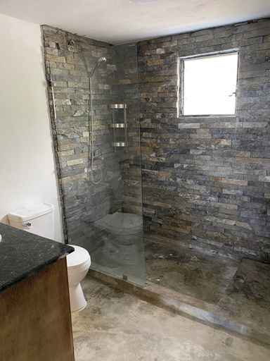 Bathroom, Nice Mountain Cabin, With the Best View, San José de Ocoa