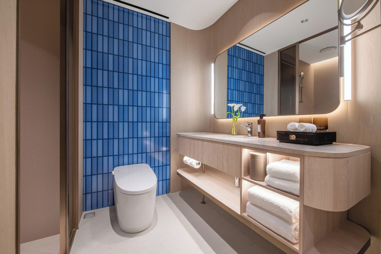 Bathroom 5, Crystal Hotel Yantai Municipal Gov MixC, Yantai