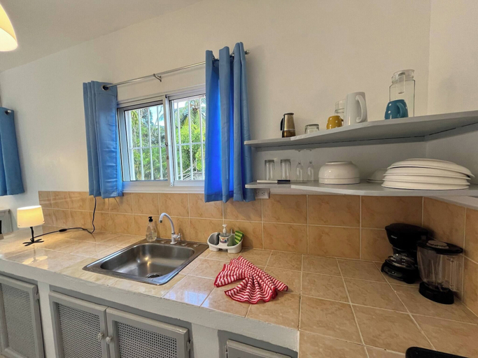 Private kitchen 5, Secure 2-pers Apartment Close to the Beach, Las Terrenas