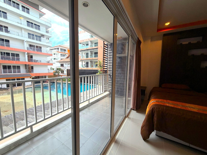 Bedroom 3, Pool-view Studio With Balcony - Nordic VIP 3, Pratumnak, Pattaya