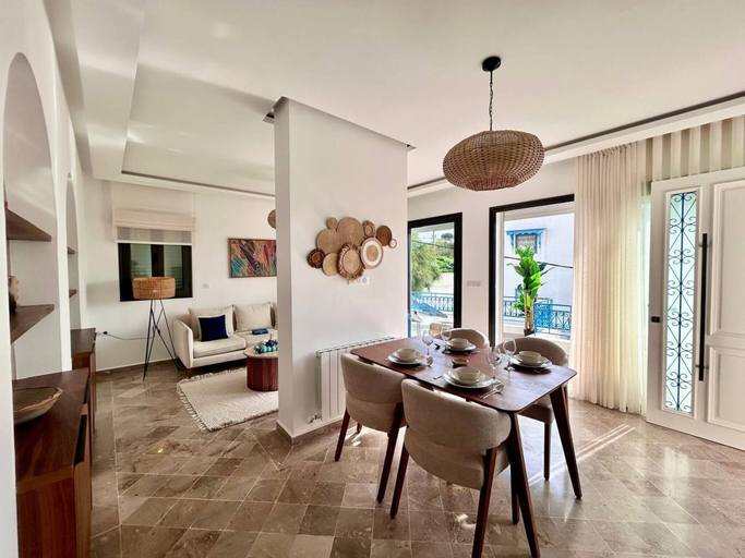 Dining room 3, Sunny Andalouse S2 apartment in Sidi Bou Sad, Carthage