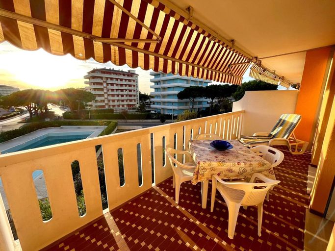 Balcony, Modern Flat With Pool View Balcony, Venezia