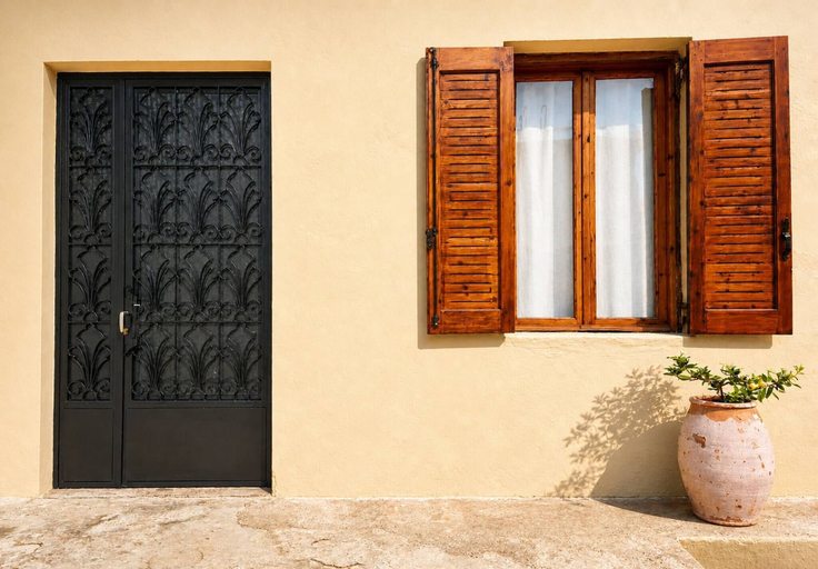 Exterior detail 4, Private Studio Retreat in Zakros, Crete With Scenic Views, Crete