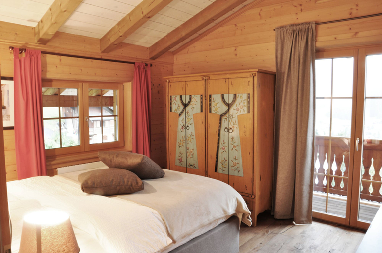 Bedroom 3, Chalet Edelweiss Stunning Glacier View, Aigle