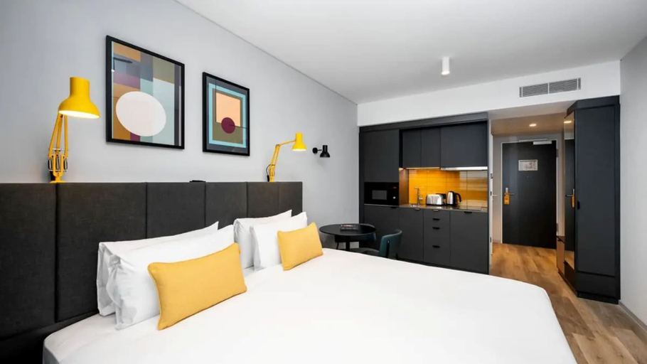 Bedroom 2, Staycity Aparthotels, London, Deptford Bridge, London