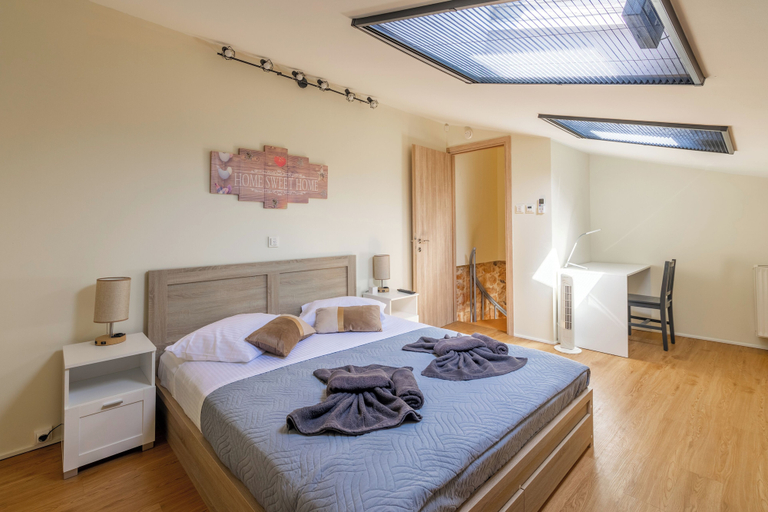 Bedroom 4, Thrapsano House at Iraklion Crete For up to 8 Persons, Crete