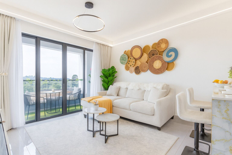 Living room 5, Cozy 1-bedroom Apartment With Modern Amenities in Nairobi, Kibra