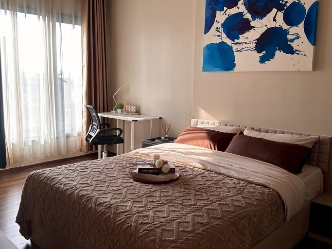 Room 4, Modern & Cozy Nest 3 Mins to BTS Saphan Khwai, Phaya Thai