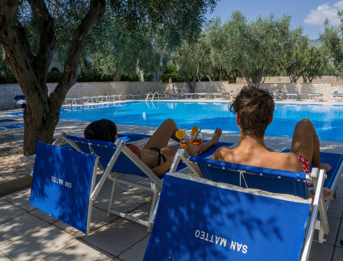 Sport & Beauty 3, Ferienwohnung ulivo mit Pool und Privatstrand, Foggia