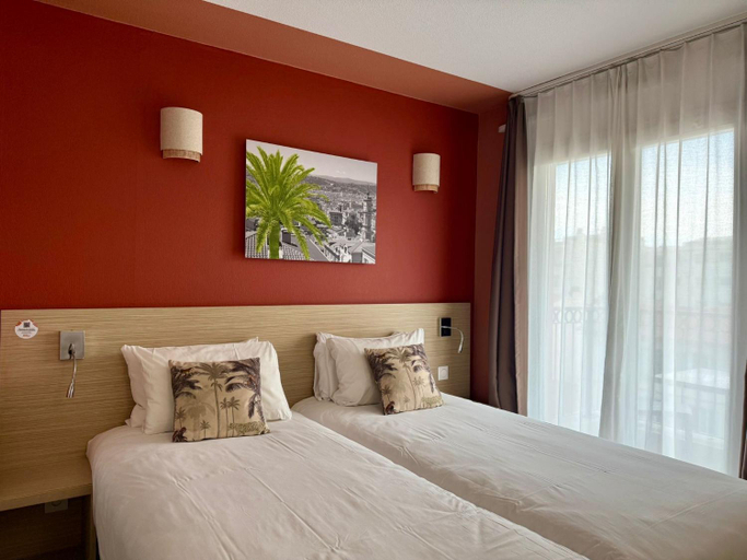 Bedroom 3, Adagio Access Nice Magnan Aparthotel, Alpes-Maritimes