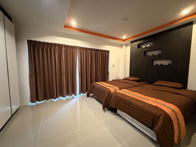 Bedroom 4, Pool-view Studio With Balcony - Nordic VIP 3, Pratumnak, Pattaya