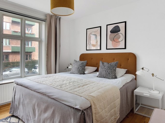Bedroom 5, Constantin - Chic 2-bdr Apt With Balcony, Frederiksberg