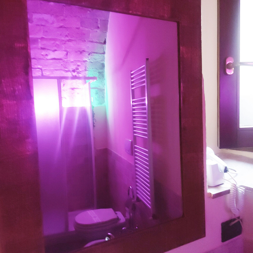 Bathroom 2, Charming San Gimignano Apartment With City Views, Siena