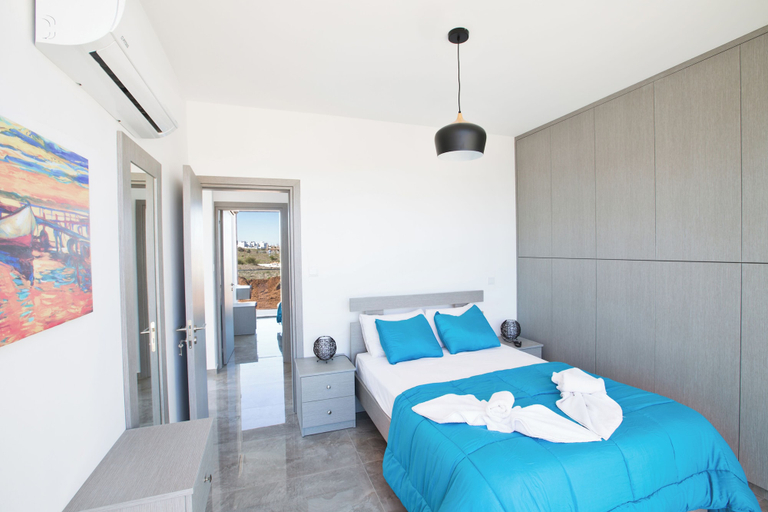 Bedroom 2, Villa Prol25, Beautiful 2bdr Protaras Villa With Pool, Close to Fig Tree Bay