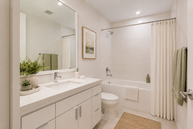 Bathroom, CityCore Peter Stay, Toronto