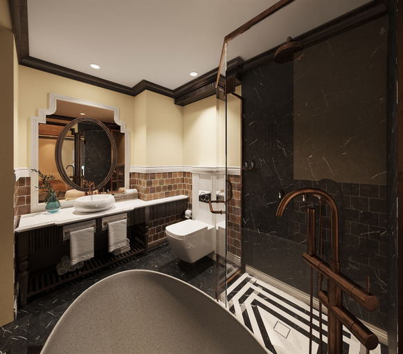 Bathroom 2, Amiana Hotel Hanoi, Ba Đình