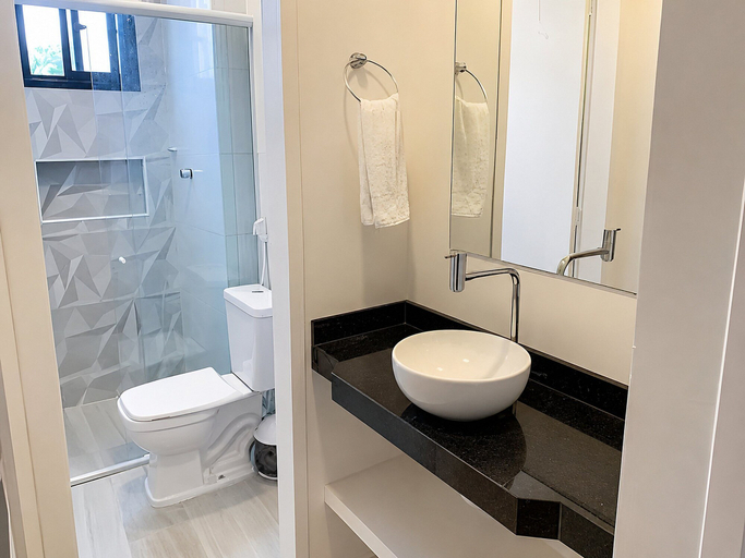 Bathroom 3, Hosts BR - Apartamentos funcionais, Fortaleza