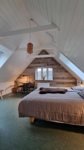 Bedroom 2, Koppes Mølle B&B - naturnær overnatning, Vesthimmerland