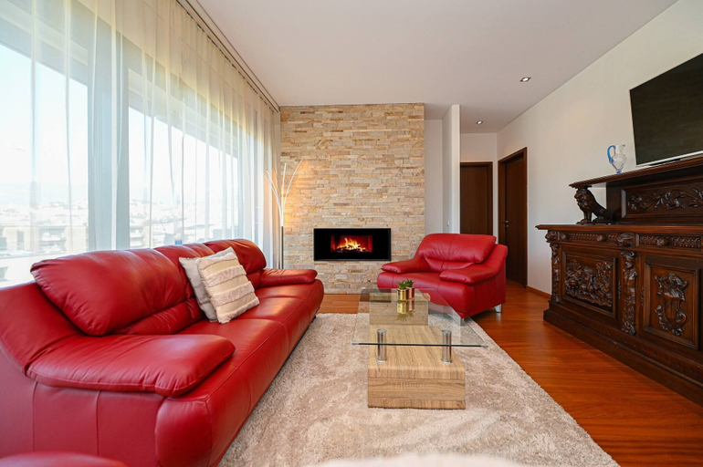 Living room 2, Lakeview 3 Bedroom Pico Penthouse in Lugano, Lugano