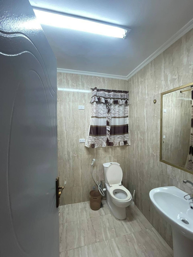 Bathroom 3, Spacious 3-bedroom Apartment With Balcony in Abbas el Akkad With City View, Nasr City 1