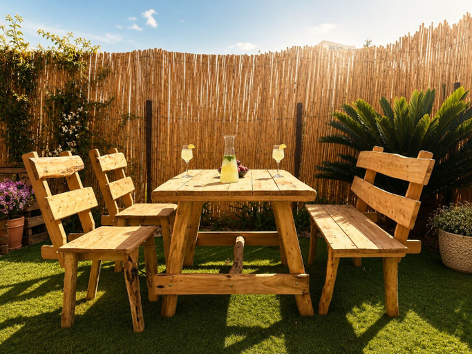 Outdoor dining 4, Dream Appartment Jardins Carthage, Bouhaira