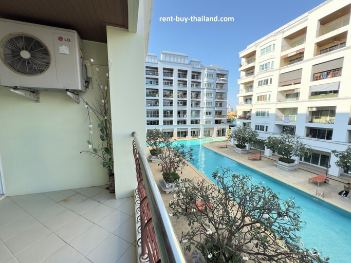 Pool 3, Large Pool-view Studio With Balcony - TW Platinum Suites, Jomtien, Pattaya