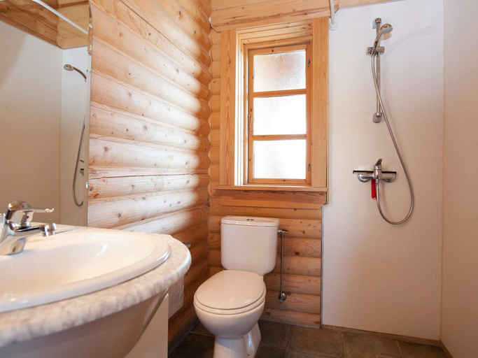 Bathroom 4, 2 person holiday park home in Blåvand, Varde