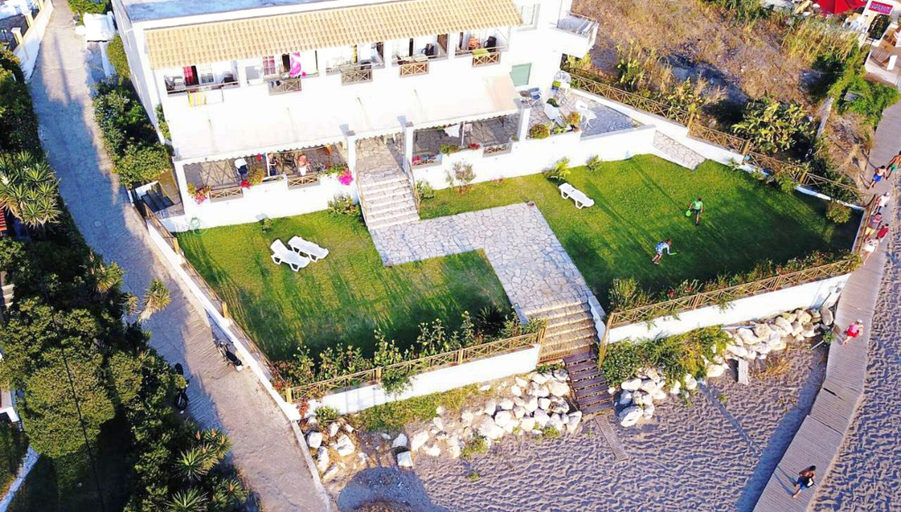 Exterior & Views, Beachfront 4-bed Luxury Suite - Agios Gordios Corfu Greece, Ionian Islands