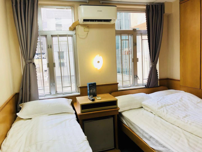 Bedroom, Good Fortune Inn, Kowloon