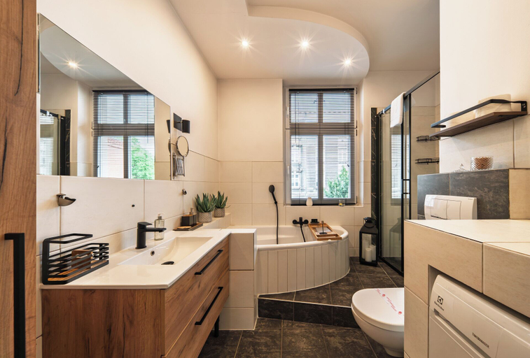 Bathroom, RentPlanet - Apartament Bukowska, Poznań City