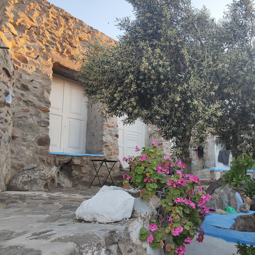 Garden, Charming Holiday House in Mikonos With Garden View, South Aegean