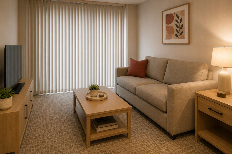 Living area 5, Camden & Cove Hotel, Toronto