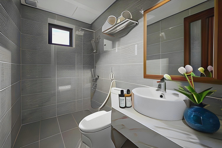 Bathroom 4, Sea Near Me Hotel Danang, Da Nang