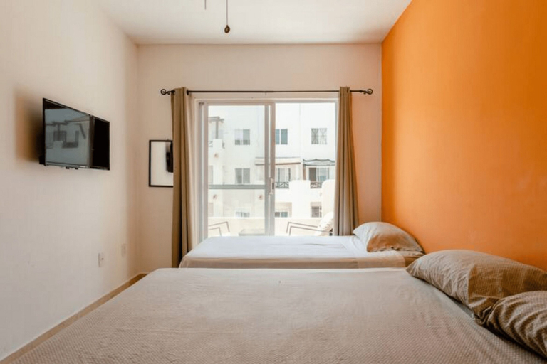 Bedroom 3, Rent Private Apartment With Pool and Parking, Cozumel