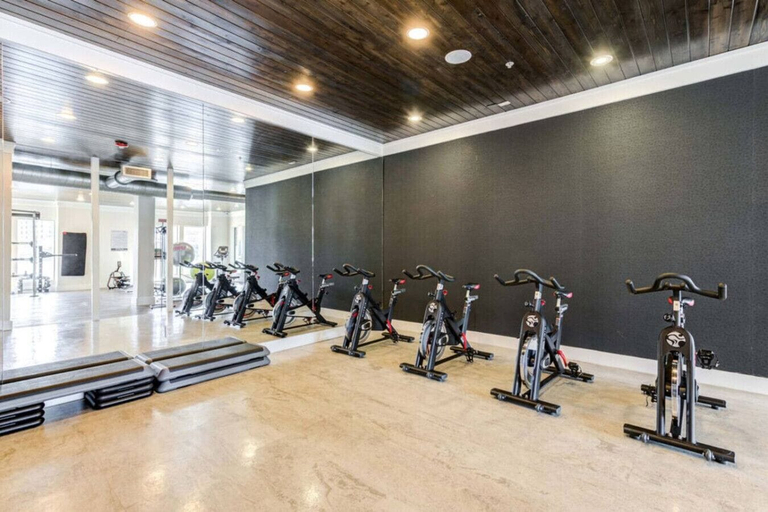 Interior 4, Elegant Std Retreat w/ King & Full BED + Pool&gym, Irving