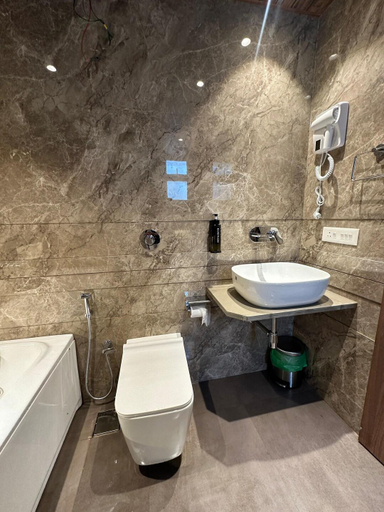 Bathroom 3, Cloud Green Resort & Spa, Satara
