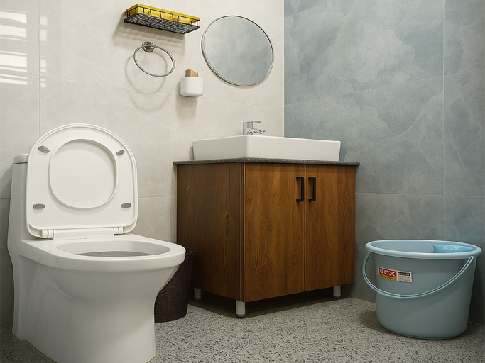 Bathroom 5, Stay Rotal Villa BNB 1st F, Sahibzada Ajit Singh Nagar