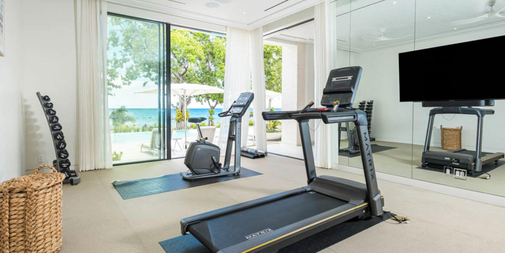 Fitness studio, One Beachlands - by Zenbreak