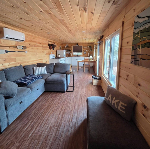 Living area 5, Lakeview Property on Indian Lake NB Canada, Sunbury