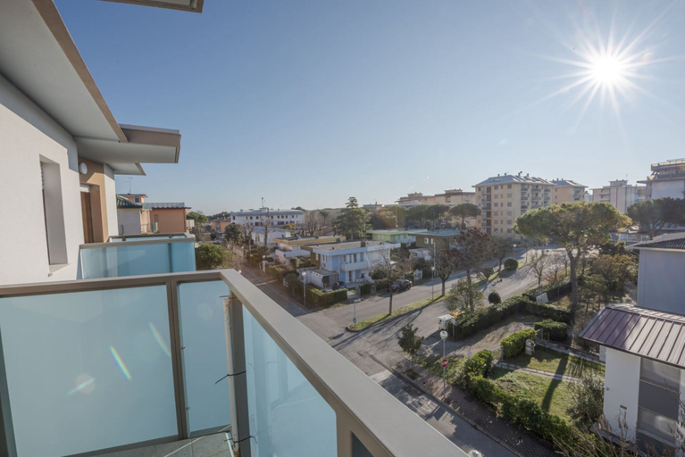 Balcony, Flat in Building With Lift 250 m From the sea, Venezia