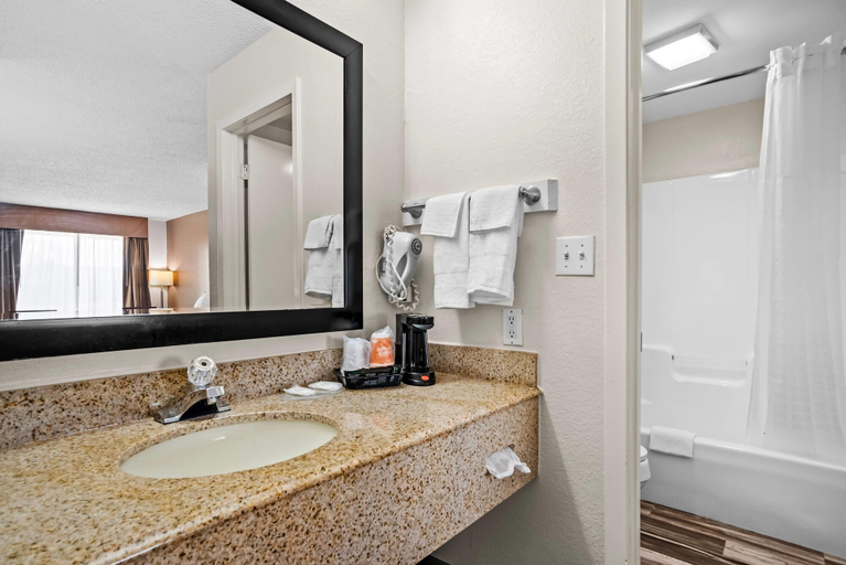 Bathroom 5, Quality Inn Louisville MS, Winston