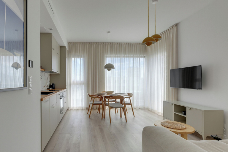 Living area 3, Sol Marina- Przystań by Grand Apartments, Gdańsk City