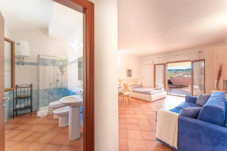 Bathroom 5, Relaxing Cristal Blu Studio Sleeps 3 Persons Num1484, Olbia-Tempio